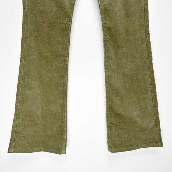 NWT Kut from the Kloth Karen Baby Bootcut Corduroy | Covert Green | SZ 6 - Picture 5 of 9